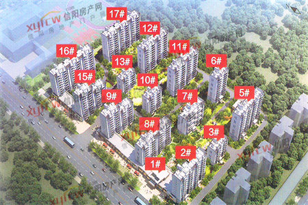 平桥区恒大晟世豪庭毛坯三房有证可按揭94m2出售